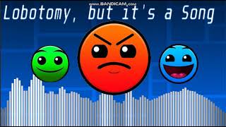Cover art for LOBOTOMY - but it's a song..?