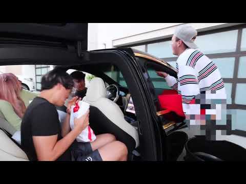 Last to leave the tesla wins 10000$$$ Cash||Stokes Twins(OFFICIAL)|