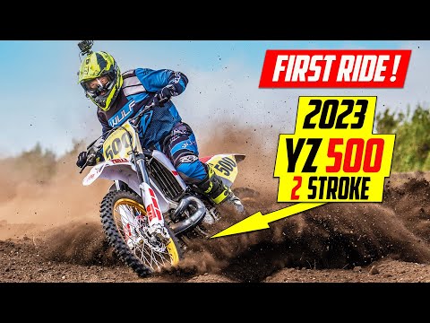 Riding a BRAND NEW YZ500 2 Stroke for the FIRST Time!