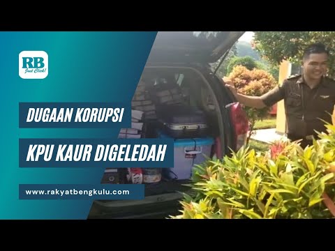 Dugaan Korupsi, Jaksa Geledah Sekretariat KPU Kaur