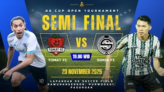 Download lagu Semifinal DS CUP 2025 | SONIA FC vs TOMAT FC | Pertaruhan Harga Diri Menuju Final! mp3