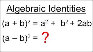All Algebraic Identities Of CLASS 9 MATHS CHAPTER 2 POLYNOMIALS | CBSE Board 2021 |  Maths By Shweta