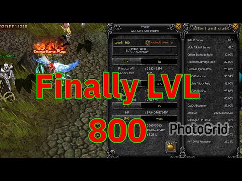 MU Monarch - Finally Level 800 (1Lvl Per day)