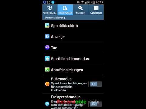 Schrift Art und Schrift größe ändern (Samsung s4)