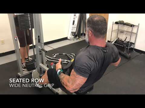 SEATED ROW WIDE NEUTRAL GRIP