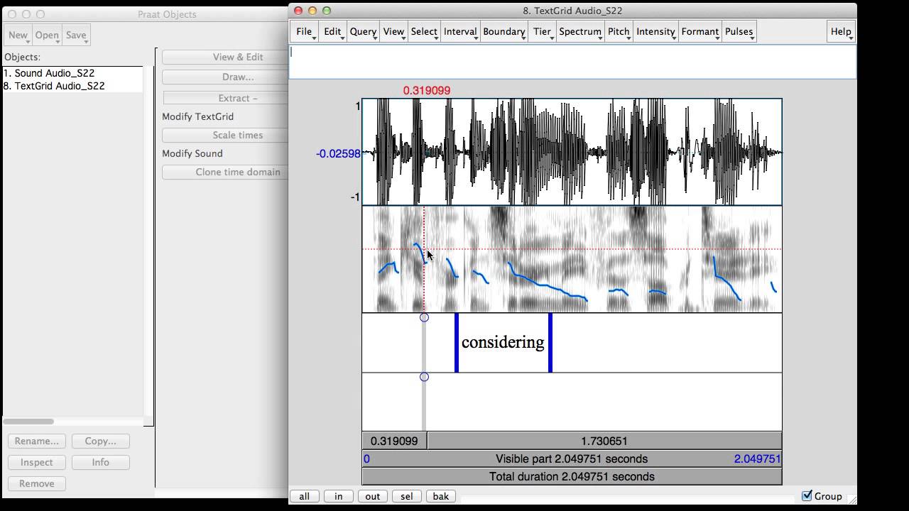Returning f0 quantities in Praat