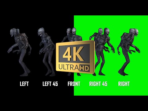 Summon the Darkness: Best Free 4K Green Screen Hi-Res Demon V7 Walking Loop