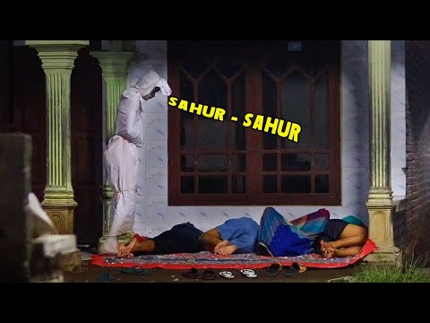 Pocong bangunin Sahur sampe kocar kacir - Lucu ngakak🤣🔥