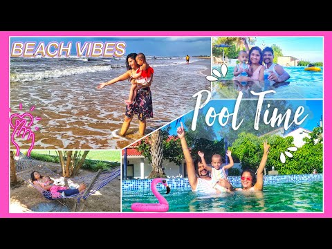 Kashvi Turns Jasoos😂Fun Family Time In *Pool*&*Beach*|Seabreeze Resort Chirala| Mohvanii