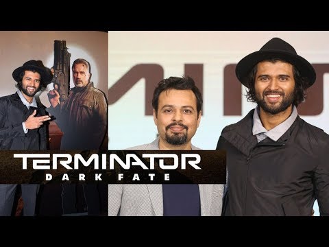 Terminator Dark Fate Telugu Trailer Launch By Vijay Deverakonda