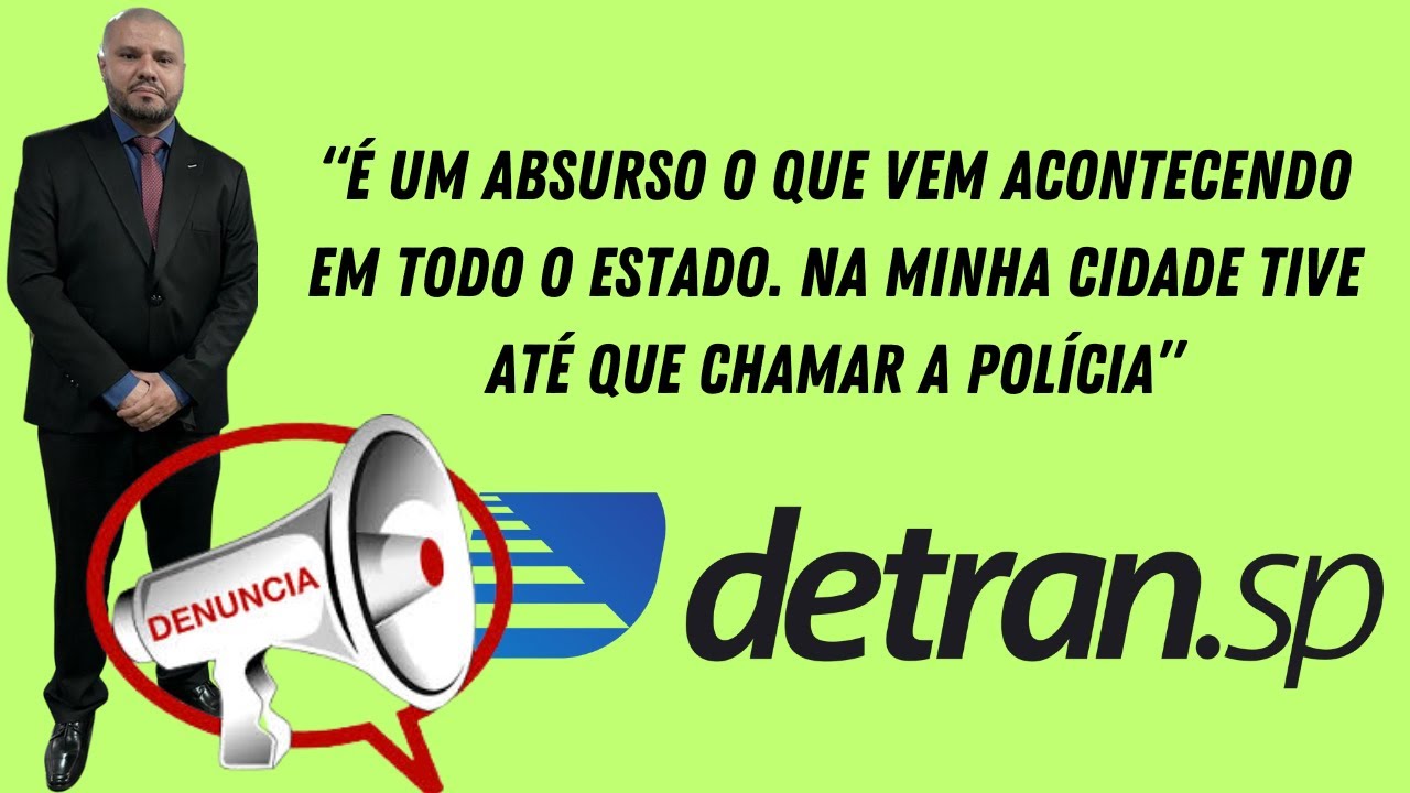 QUE VERGONHA DETRAN/SP