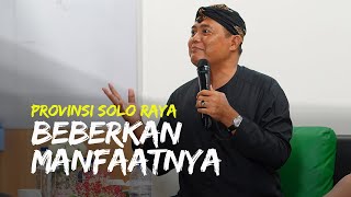 Wacana Pembentukan Provinsi Solo Raya, Bupati Karanganyar Jelaskan Manfaat Di Baliknya
