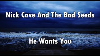 Nick Cave And The Bad Seeds - He Wants You (lyrics)