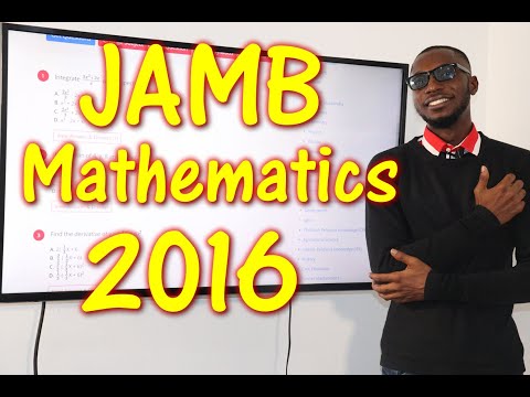JAMB CBT Mathematics 2016 Past Questions 1 - 15