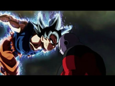Goku vs Jiren dublado - (Goku desperta o instinto superior)