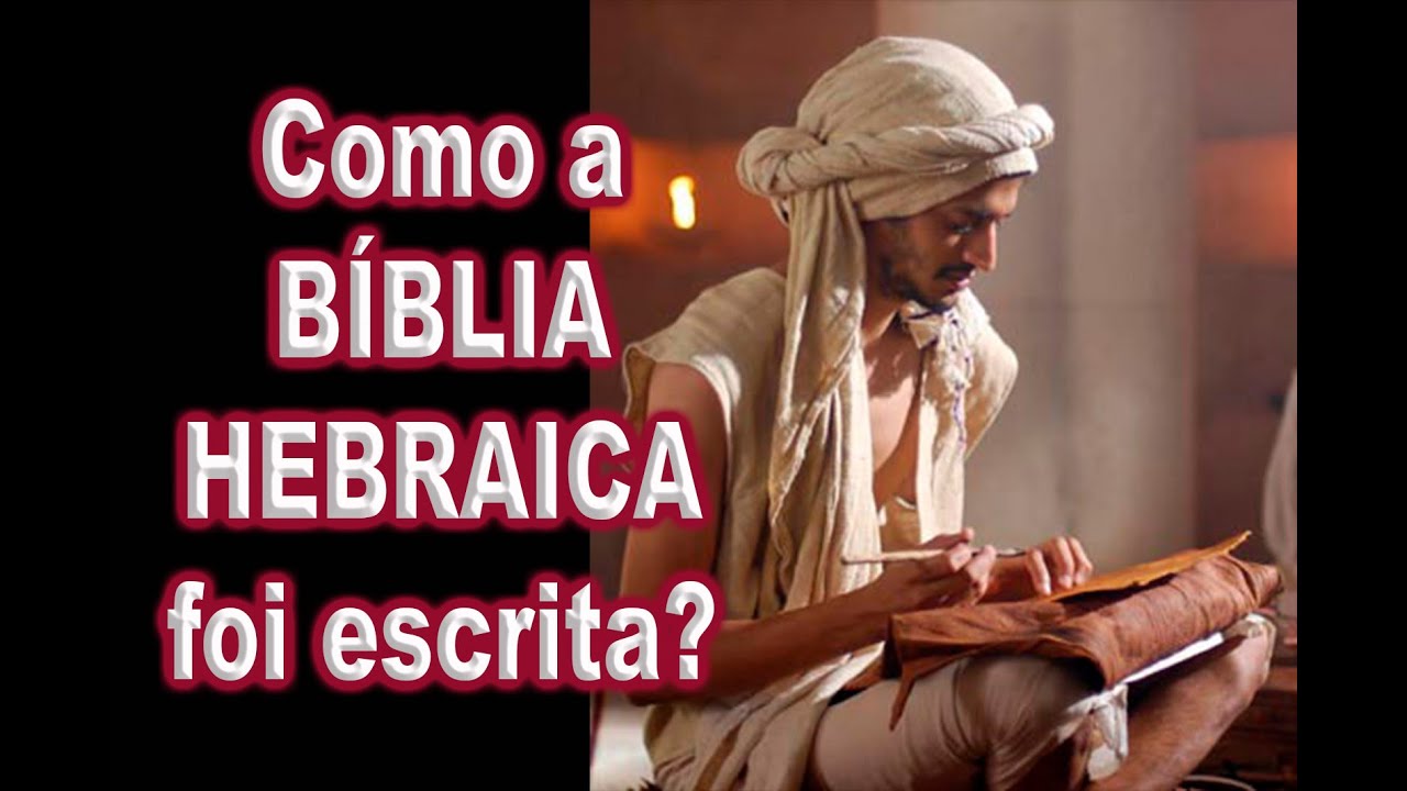 #Bíblia Hebraica, como foi escrita? 450 a.C.