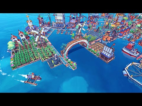 Flotsam | Ep. 5 | Building New Floating City in Flooded Apocalypse Wastelands | Flotsam Gameplay