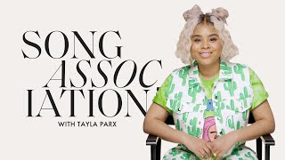 Tayla Parx Sings Ariana Grande, Panic! At The Disco, Beyoncé in a Game of Song Association | ELLE