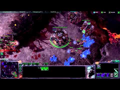 HDCommentary Singing Once Again!! (Starcraft 2 Thor Rush)