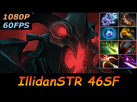 Dota 2 F5.IllidanSTR 46SF Shadow Fiend Pro Top MMR 19 Kills Ranked Full Gameplay