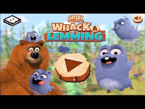 Grizzy and the Lemmings: Whack a Lemming