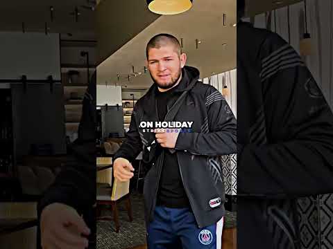 Why Khabib Needs To Smell Good 👃🥊