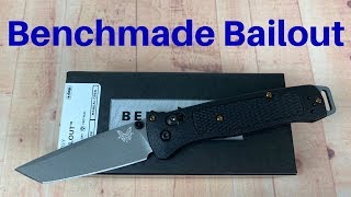 Video: Benchmade 537GY-03 Bailout Kniv