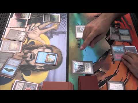 Old School MtG Promotional Tour @ Comics City - Feature Match - Braida vs Caccìa - Game 3