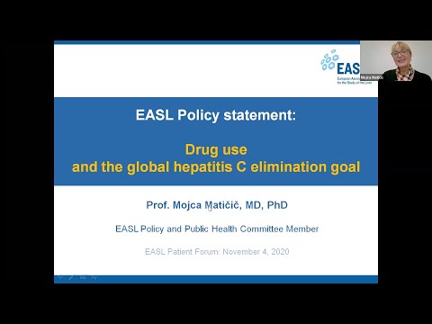 EASL Policy Statement on Drug Use and the Global Hepatitis C Elimination Goal (Patient Forum 2020)