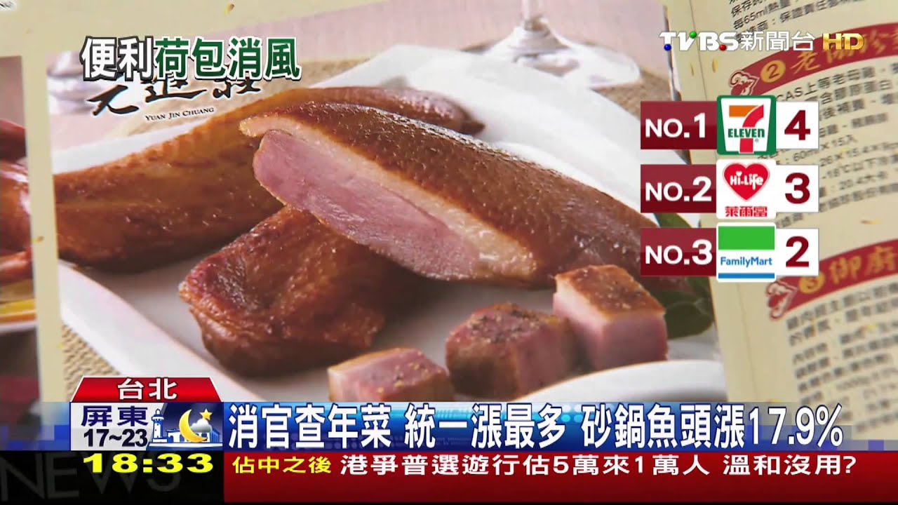 消官查年菜 統一漲最多!砂鍋魚頭漲17.9%