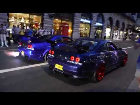 2 SKYLINE'S SPIT FLAMES | GUMBALL 3000 - 2014