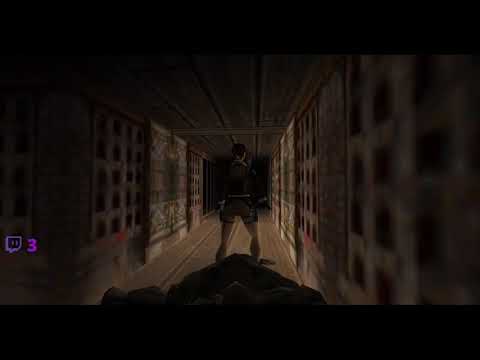 TRLE TR2 NIGHTMARE IN CHINA ATTEMPT 1 LIVE AND BLIND