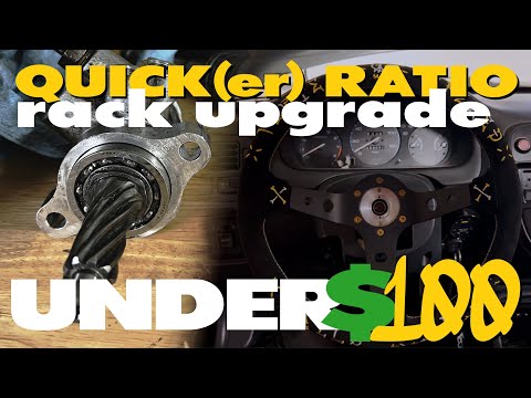 Cheap, easy steering response upgrade for your EK! Full install and how-to