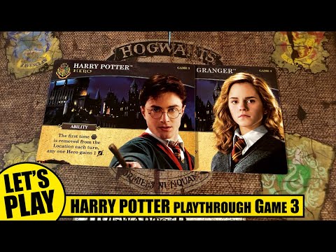 Solo Playthrough of HARRY POTTER HOGWARTS BATTLE Game 3