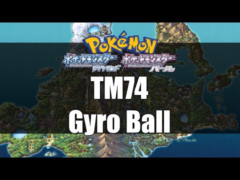 Pokemon Diamond & Pearl - Where to get TM74 Gyro Ball