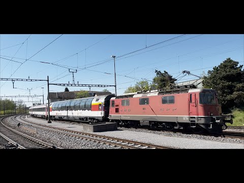 SBB Intercity Zürich HB - Singen (Hohentwiel) mit einem Gotthard Panorama Express Wagen