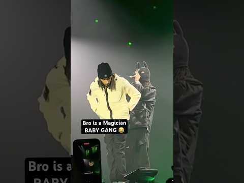 BABY GANG 😂 #babygang #concert #shortvideo #short #shorts #music #viral #artist #fyp #fy