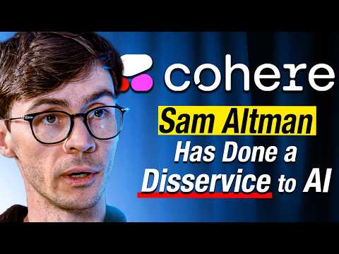 Cohere Founder, Nick Frosst: How To Compete with OpenAI & Anthropic, and Sam Altman’s AI Disservice