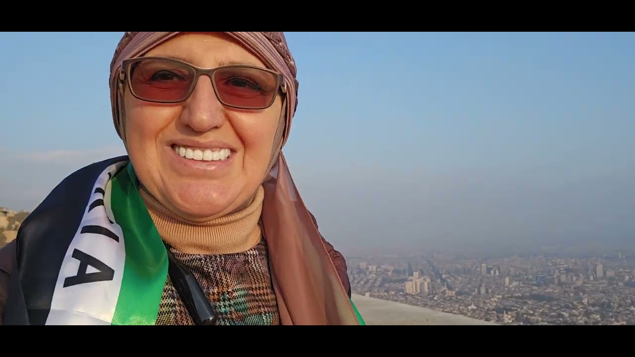 من جبل قاسيون الذي  سيكون من اروع الاماكن قريبا 