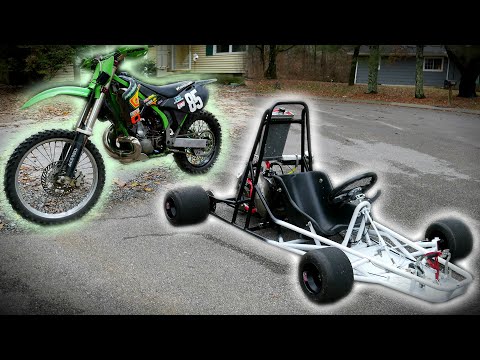 50HP Shifter Kart from Dirtbike FULL Timelapse