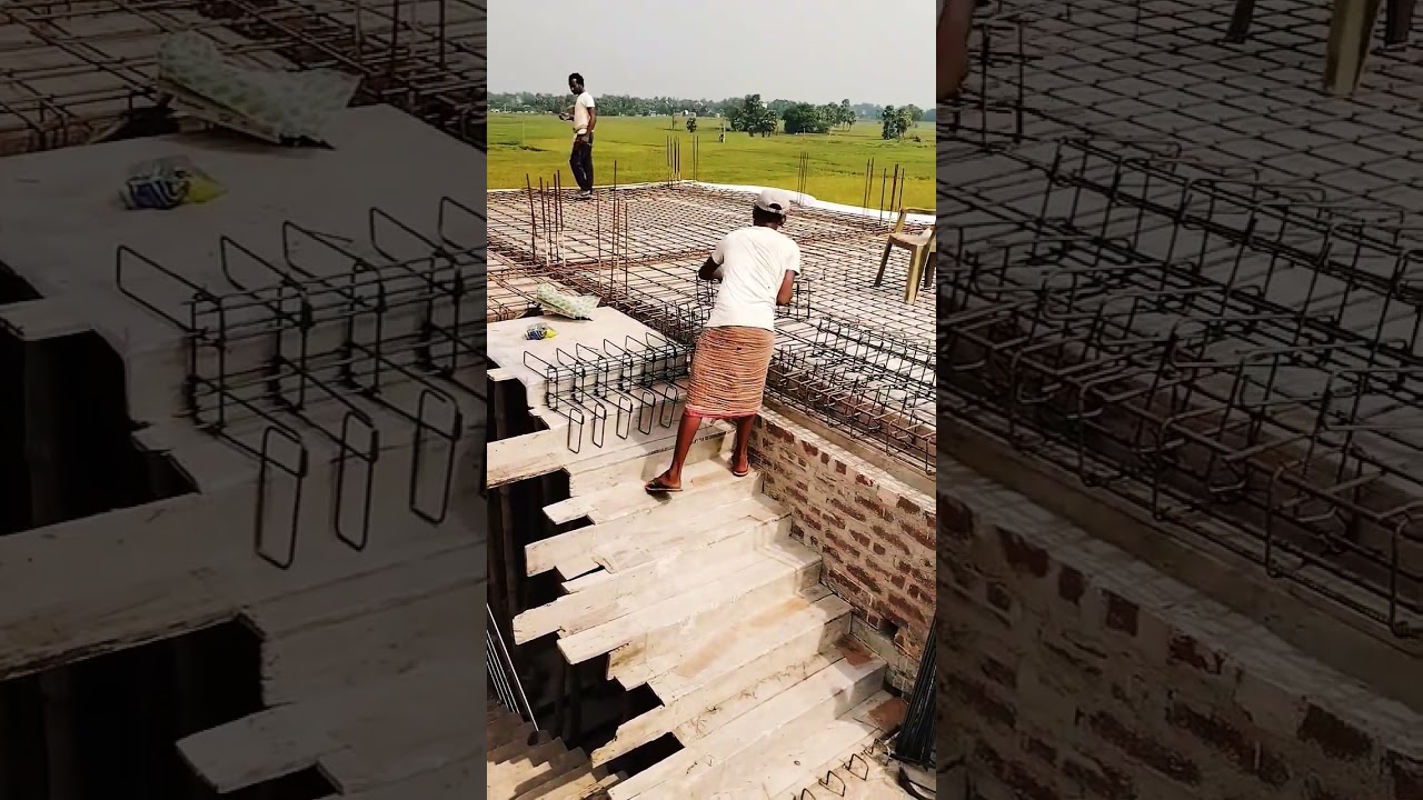 Zig zag staircase ring #construction #architecturebuilding #trending #arhitecture #shorts #trend