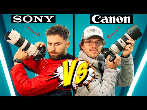 Who is The Better Professional Photographer? SONY VS CANON Photo-Battle!