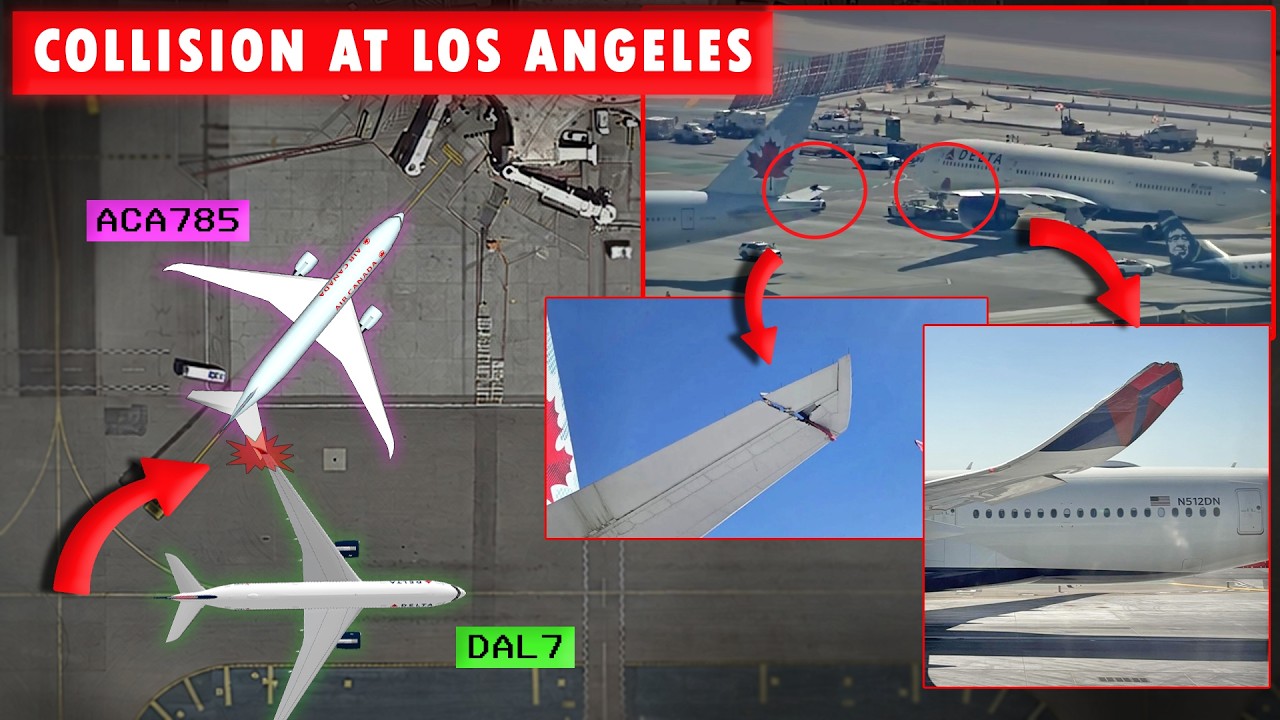Planes Collide at Los Angeles Intl | "We felt a shudder there"