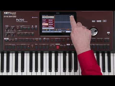 Korg Pa700 Part 5 - Kaoss