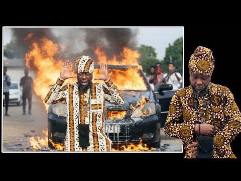 SEE HOW BLAKK RASTA LOSES CAR TO FIRE