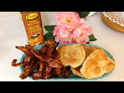 HOW TO MAKE TOUTONS + BACON