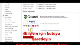 www.gidiyorelden.com seri ilan sitesi doping uygulaması anlatımı