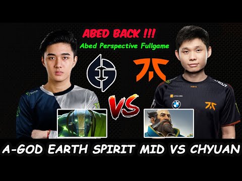 Abed Back - EG MIDLANE vs Fnatic MIDLANE ChYuan Dota 2 Perspective Fullgame