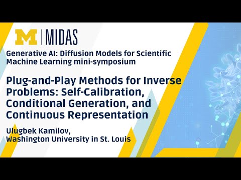 Plug-and-Play Methods, Inverse Problems: Self-Calibration, Conditional Generation & Continuous Rep.