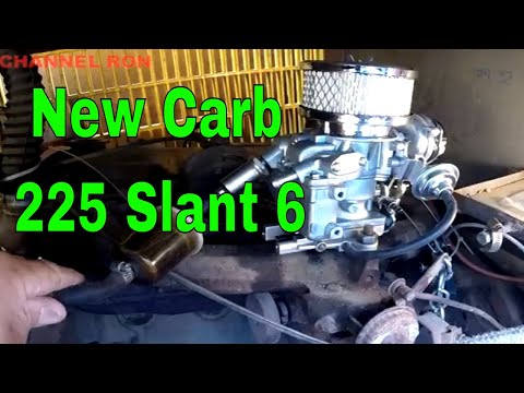 New Carburetor For 225 Slant Six on J5 Bomidear